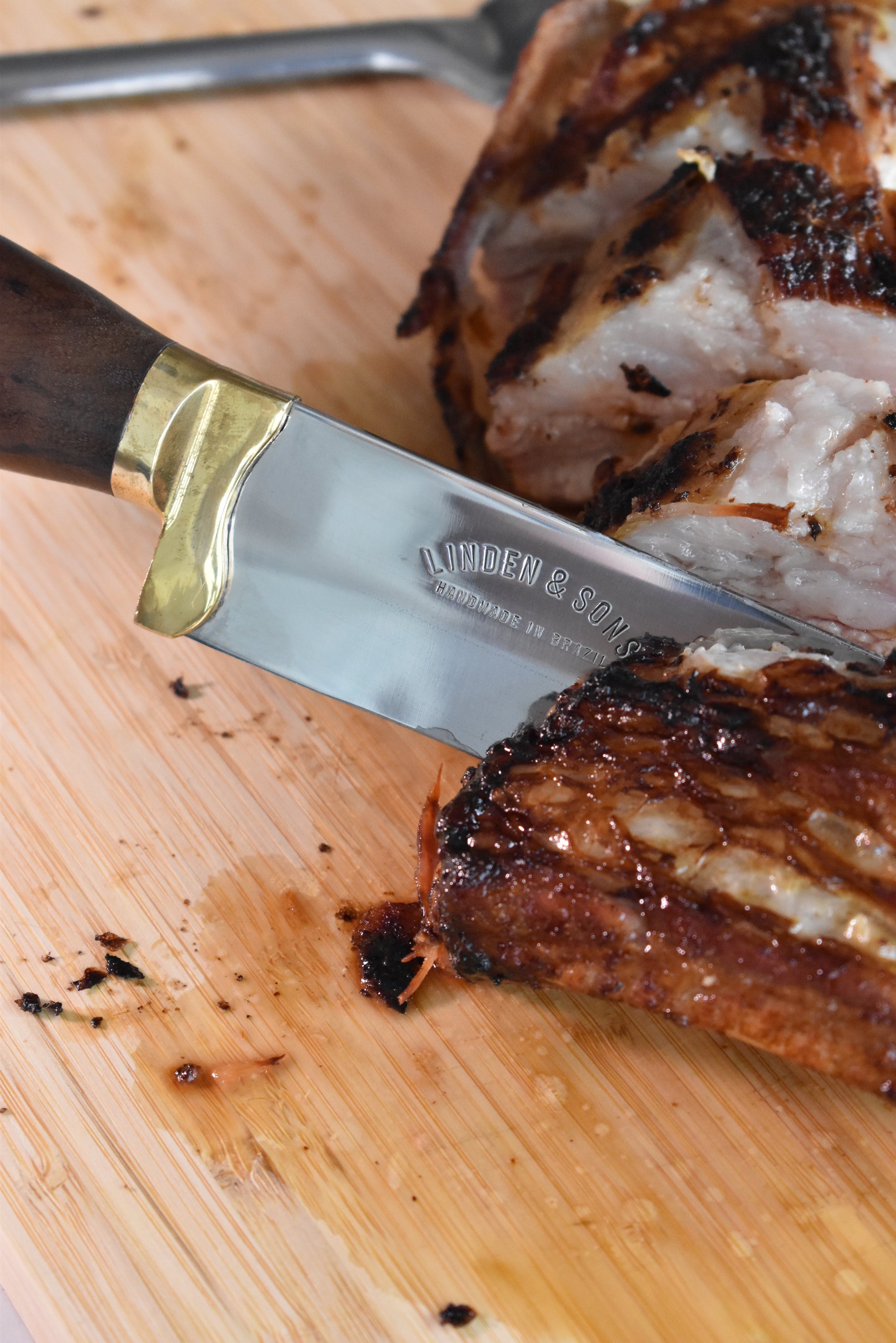 8 Barbecue Knife - Handmade for meat cutting – lindenandsons
